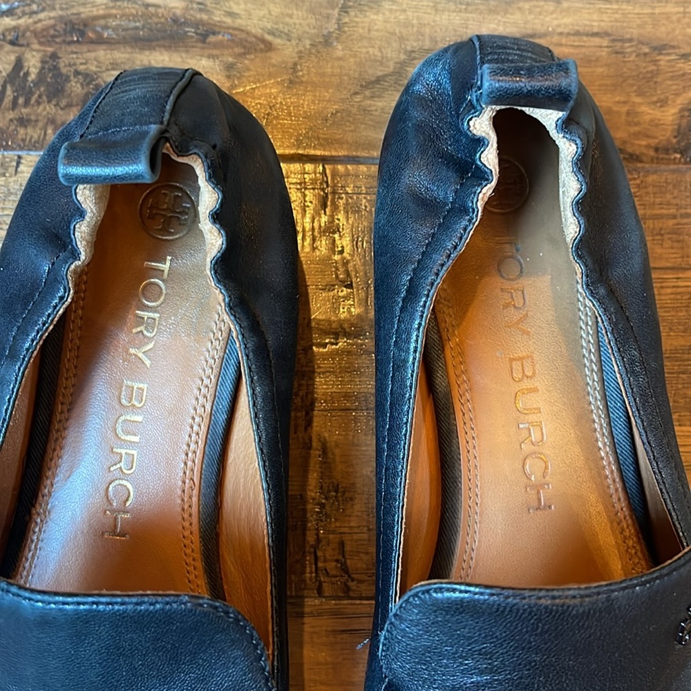Tory Burch Kira Stretch Travel Loafer Leather - Picture 4 of 7
